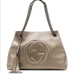 Gucci Metallic Soho Shoulder Bag
